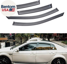 Rain Guards Compatible With 2004-2008 Acura Tl Sedan 4-door Frontrear Jdm Smoke Rain Guards Compatible With 2004-2008 Acura Tl Sedan 4-door Frontrear Jdm Smoke
