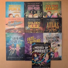 Lot Of 10 "The Tuttle Twins",  Books 2-11, By Connor Boyack - NEW