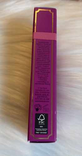 Too Faced Lip Injection Maximum Plump Duo ~ CRISTAL DE AMATISTA ~ FUEGO DE DIAMANTE ~ NUEVO EN CAJA - Imagen 4 de 4