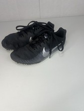 Size 4 - Nike Zoom Rival S 4 Black White