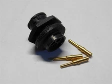 2 Switchcraft EN3P3M16C 3 Position Panel Mount Connector , Male Crimp Contacts