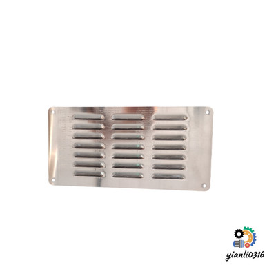 12'' X 6'' Metal Wall Vent Cover 2MM Thick RV Camper Motorhome
