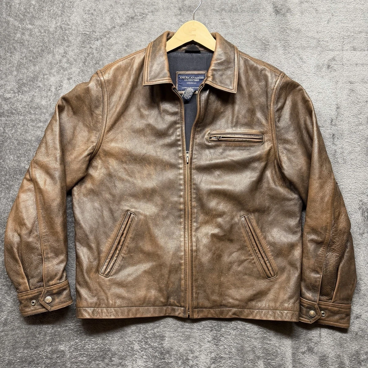 American Eagle Outfitters Leather Outer Shell Coats, Jackets