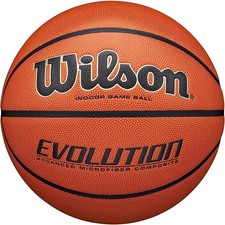 Wilson Evolution Indoor Basketball Official Size 7 Composite Leather Free Ship