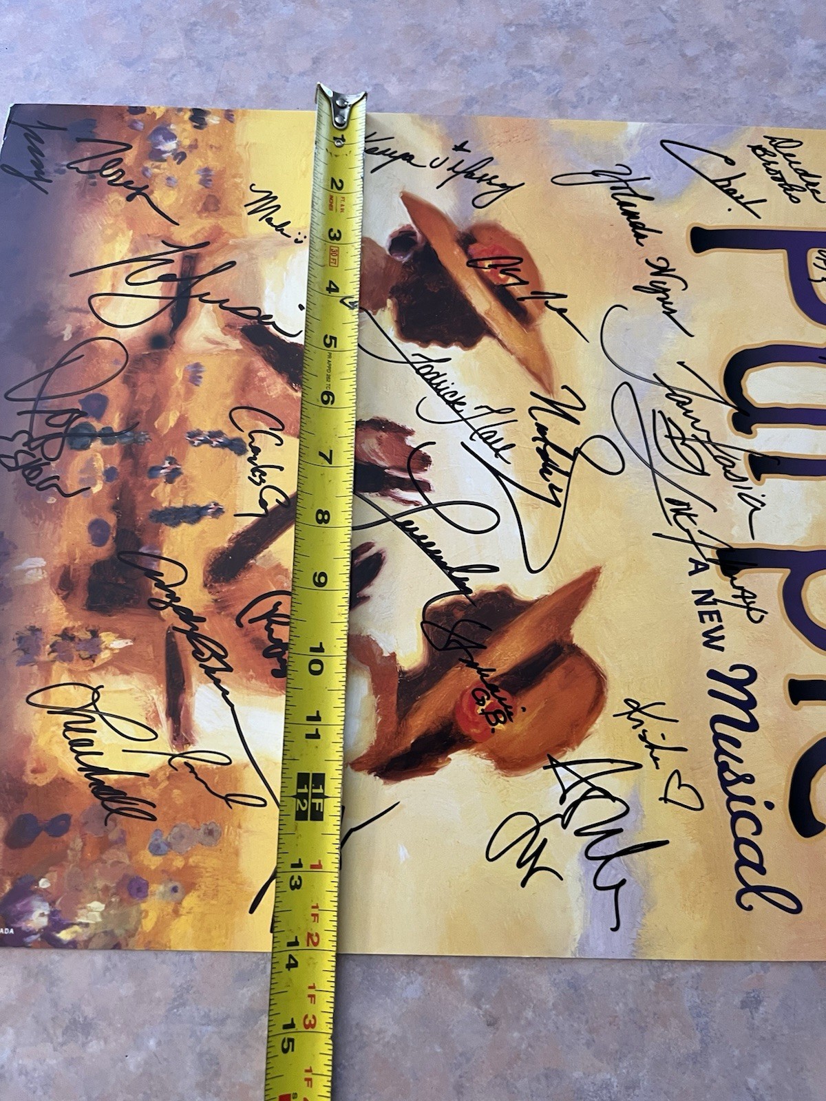 The Color Purple Signed Broadway Window Card Poster 14"x22" Cast | eBay