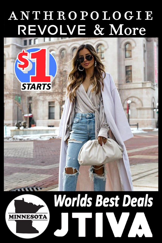 $1 Starts | Revolve, Anthropology & More (Sudden Death Auction)