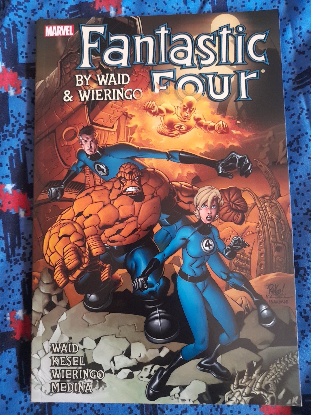 Fantastic Four By Waid & Wieringo,  Book 4 by Mark Waid Free Tracked Post,