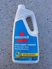 Bissell Little Green Formula Carpet Cleaner, Deep Clean 32oz Concentrate SEALED 1.09 per fl oz