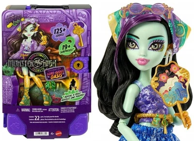 MONSTER HIGH SCARED SECRETS S7 Jinafire Long Vacation Set with Case JDR52 - Bild 1 von 4