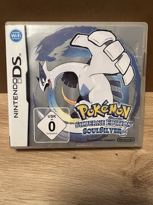 Pokémon Silberne Edition Soulsilver Nintendo DS OVP Anleitung