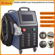 1500W/2000W Laser Cleaning Machine Rust/Oil/Paint Remove Air Cooling Scan 300mm