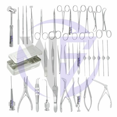 30pcs Eye Dcr Set For Lacrimal Eye Surgery Set Instruments Ophthalmic EY-067