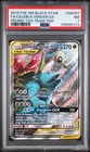 2019 POKEMON SM BLACK STAR PROMO #SM167 FULL ART/CELEBI & VENUSAUR GX PSA 7
