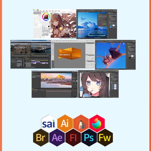 Digital Hand-painted Board Standalone Drawing Tablet Handwriting for Computer - Afbeelding 10 van 12