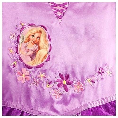 DELUXE~Princess~RAPUNZEL~Night GOWN~Purple~Girls 2/3-10~NWT~Disney Store~2012 - Picture 3 of 7