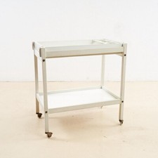 carrello porta vivande in legno vintage