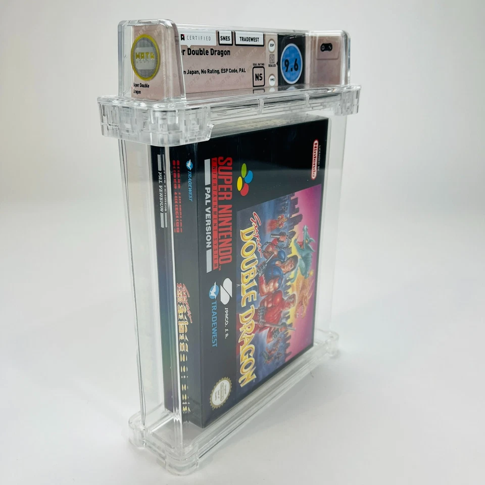 Super Double Dragon - Super Nintendo SNES PAL VERY RARE Sealed NIB WATA 9.6 NS - Image 3 of 4