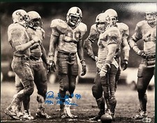 PAT SWILLING All American Signed Autograph 16x20 Photo Picture Georgia Tech BAS