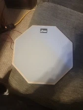 Donner Silent Drum Practice Pad - 12 Inches Double Sided Drum Pad Pre-owned 
