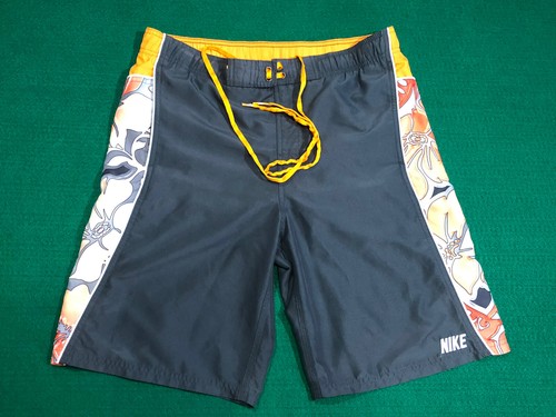 Nike Floral Swim Trunks Small | eBay