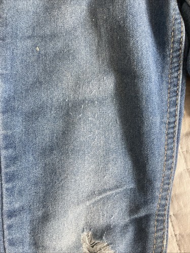 Jordache Skinny Legging Pants Size Small 6-6x Blue Jegging Rips Girls Soft Denim - Picture 8 of 19
