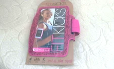 Fit Kicks Neoprene Phone Arm Band Pink Tch Window Adj Strap Key Pkt Sft/Flex
