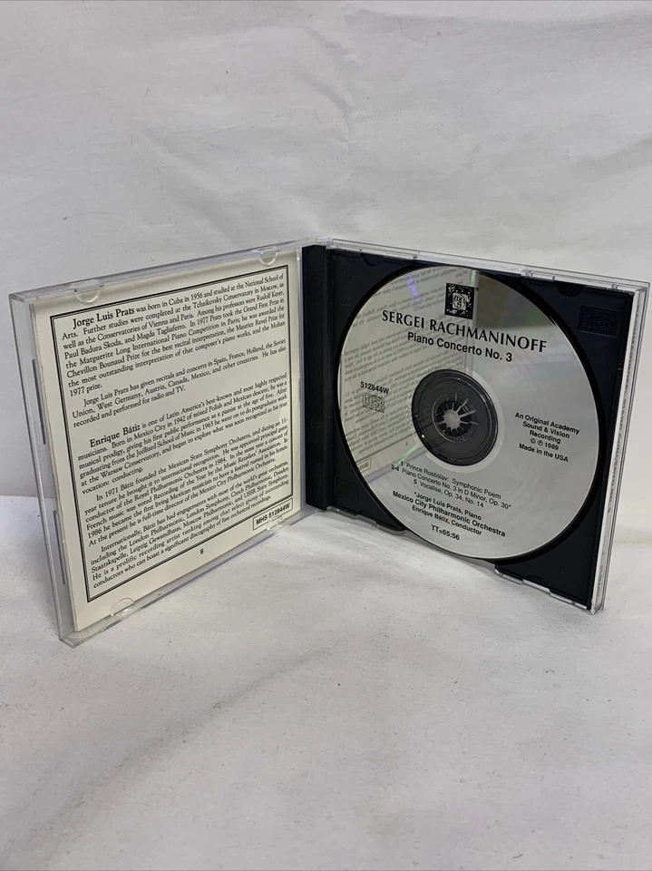 Rachmaninov: Piano Concerto No 3, Vocalise, Prince Rotislav by Jorge Luis Prats Foto 3 de 4