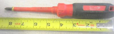 1000 v Milwaukee 48-22-2212 PH2  electrical Insulated phillips screwdriver,tool