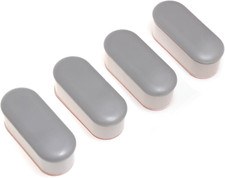 LUXE Bidet 4 Piece Universal Toilet Seat Bumper Kit, Comes with Strong Adhesive