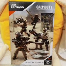 Call of Duty COD MEGA CONSTRUX DESERT AIR DEFENDERS FPY19 NEW toy  figure