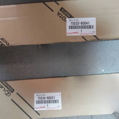 OEM LEXUS 03-09 GX470 RH&LH OUTSIDE WINDSHIELD MOLDING 75533-60041 ...