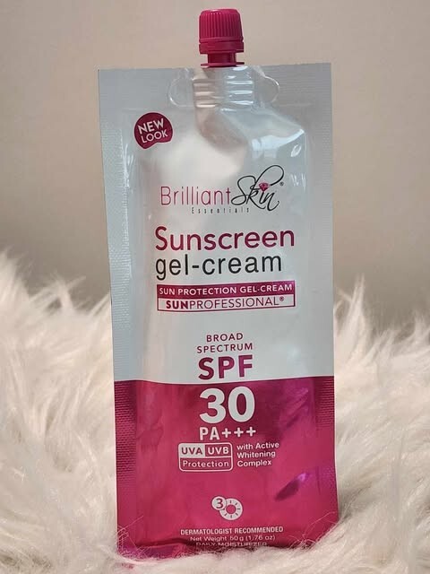 Brilliant Skin Essentials Sunscreen gel-cream SPF30 Sachet (50g