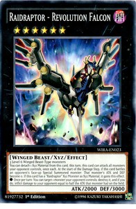 Raidraptor - Revolution Falcon - WIRA-EN023 - Common - 1st Edition x3 - Near Min