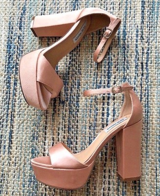 pink platform sandals