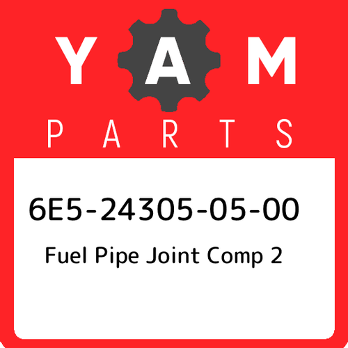 6E5243050500 Yamaha Fuel pipe joint comp 2 6E5243050500, New Genuine