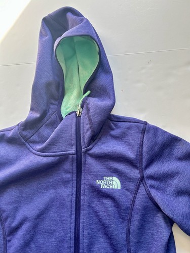 The North Face Women's Raschel Parka Hoodie Sweatshirt Jacket Purple SMALL - Picture 2 of 10
