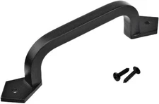 9" Square Solid Cast Iron handle for Barn door, gate or Garage (1 handle/Pk)