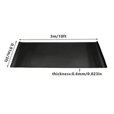 3'' X 10''Outdoor Floor Mat Commercial Entrance Indoor Rubber Entry Rug Non-Slip