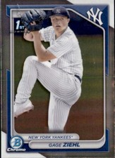 GAGE ZIEHL 1ST - NEW YORK YANKEES 2024 BOWMAN DRAFT CHROME #BDC-10