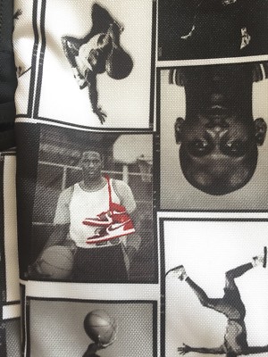 Nike Air Jordan 1 I Retro BANNED Black Toe Chicago Bulls Backpack