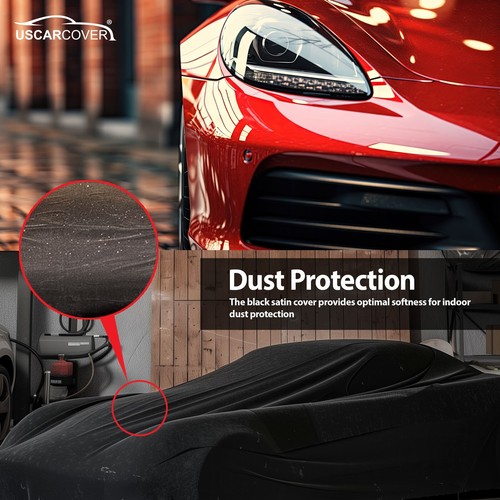 SoftTec Stretch Satin Indoor Full Car Cover for Buick Reatta 1988-1991 Coupe - 第 9/13 張圖片