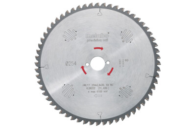 Metabo Kreissägeblatt HW/CT 315x30, 48 WZ 15° - 628056000