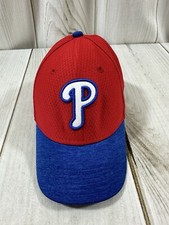 NEW ERA 39THIRTY PHILADELPHIA PHILLIES CHILD YOUTH FLEX FITTED HAT RED BLUE