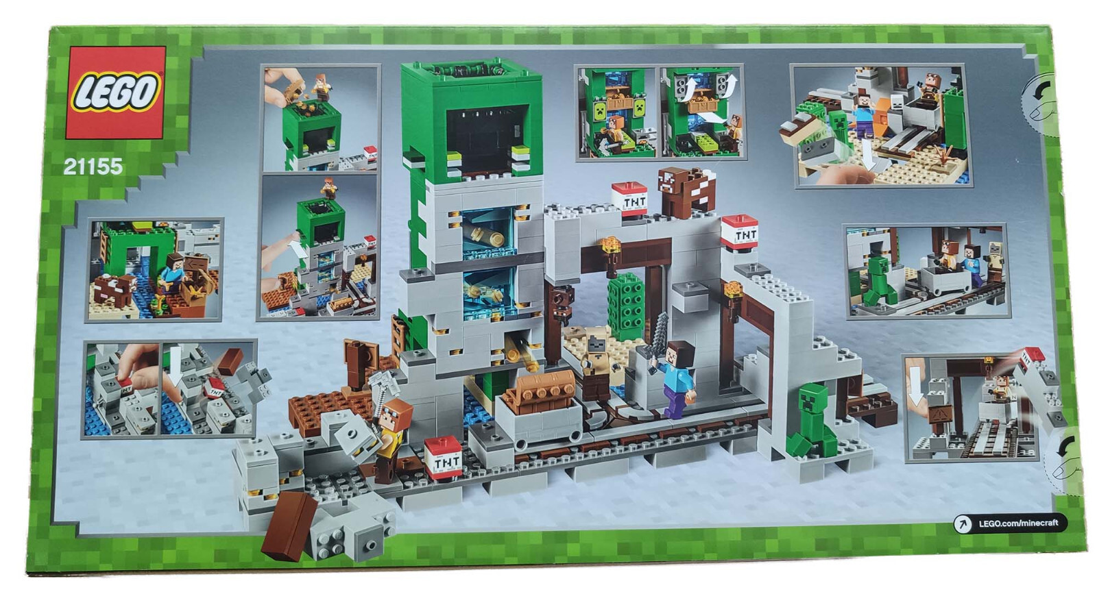 LEGO® 21155 Minecraft Die Creeper Mine NEU OVP Klemmbausteine | eBay
