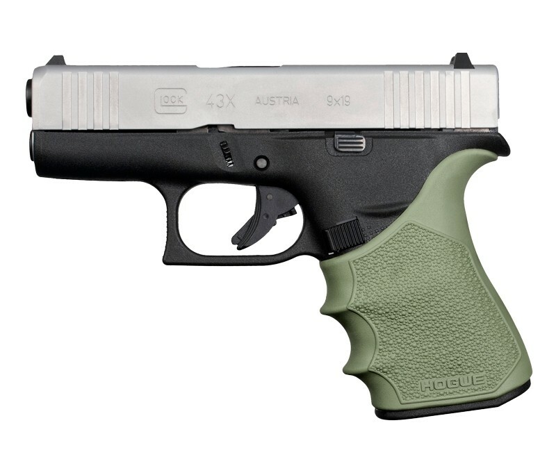 ハリーホーク Hogue HANDALL Beavertail Grip Sleeve for Glock 43X/48 SAME DAY