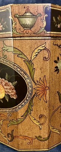 Maitland Smith 1146-316 Decorative Octagonal Wood Lidded Box C-1970 10.5”H - Picture 20 of 22