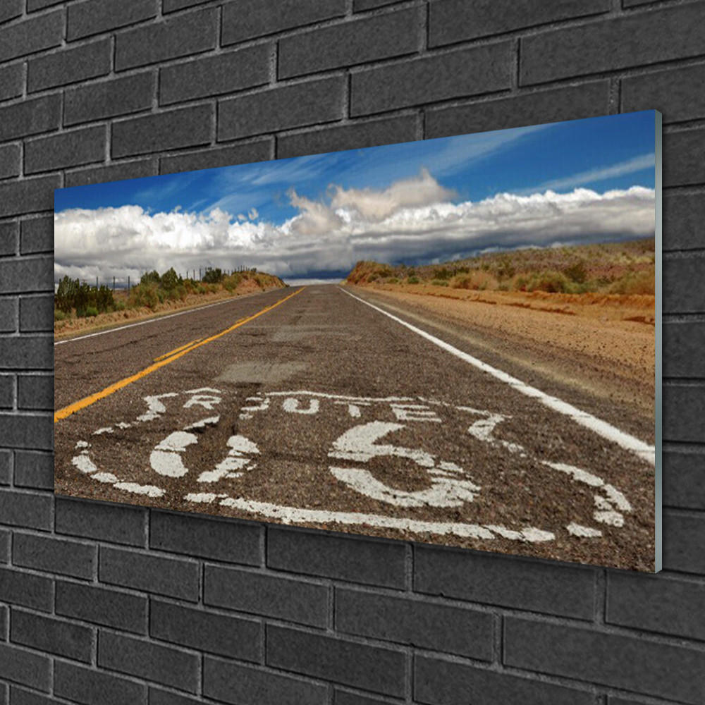 Image sur verre Tulup 100x50 cm Rue en verre trempé haut de gamme