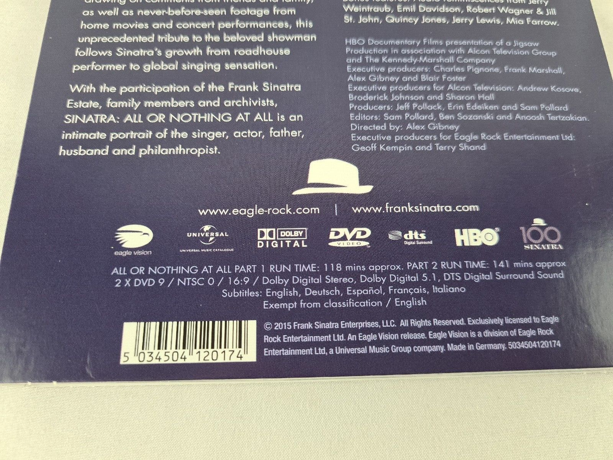 (未使用･未開封品)All Or Nothing at All [DVD] All or Nothing at All [DVD] : Target