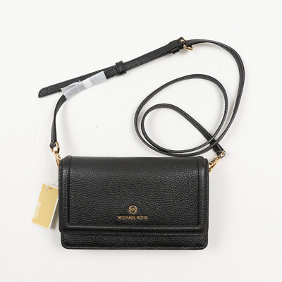 MICHAEL Michael Kors Small Phone Crossbody Bag Defect (as pictured) Black 4493