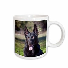 3dRose Portrait of a German Shepherd dog - NA02 ZMU0133 - Zandria Muench Beraldo